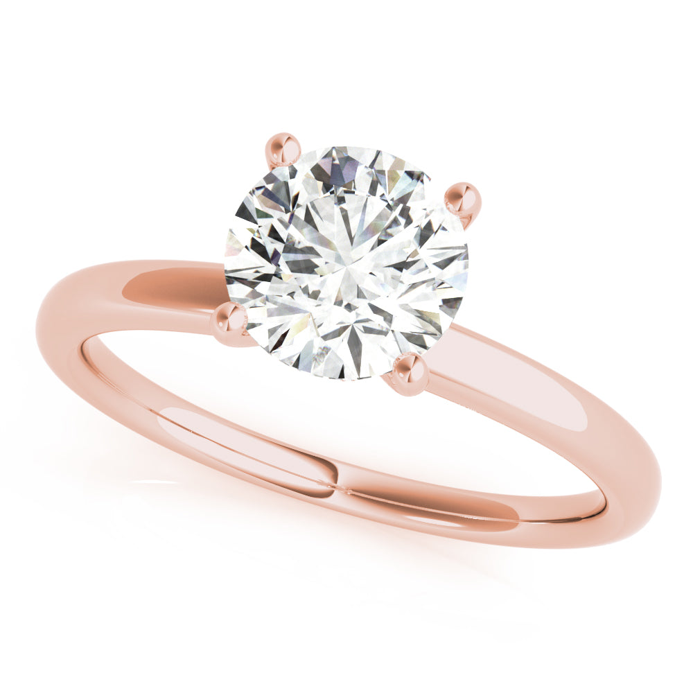 Solitaire Diamond Engagement Ring