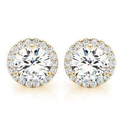 Halo Diamond Earring