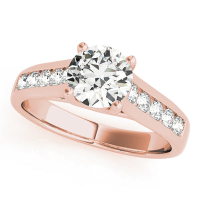 Trellis Diamond Engagement Ring