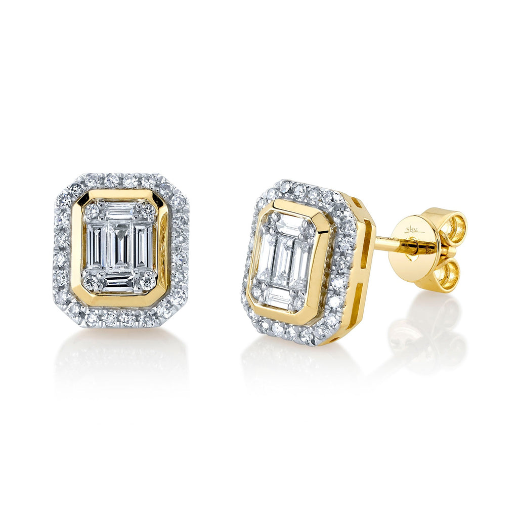 The Emma Diamond Earring Studs 1.05CTTW F SI RBS 14KWG STUDS – Bova  Diamonds